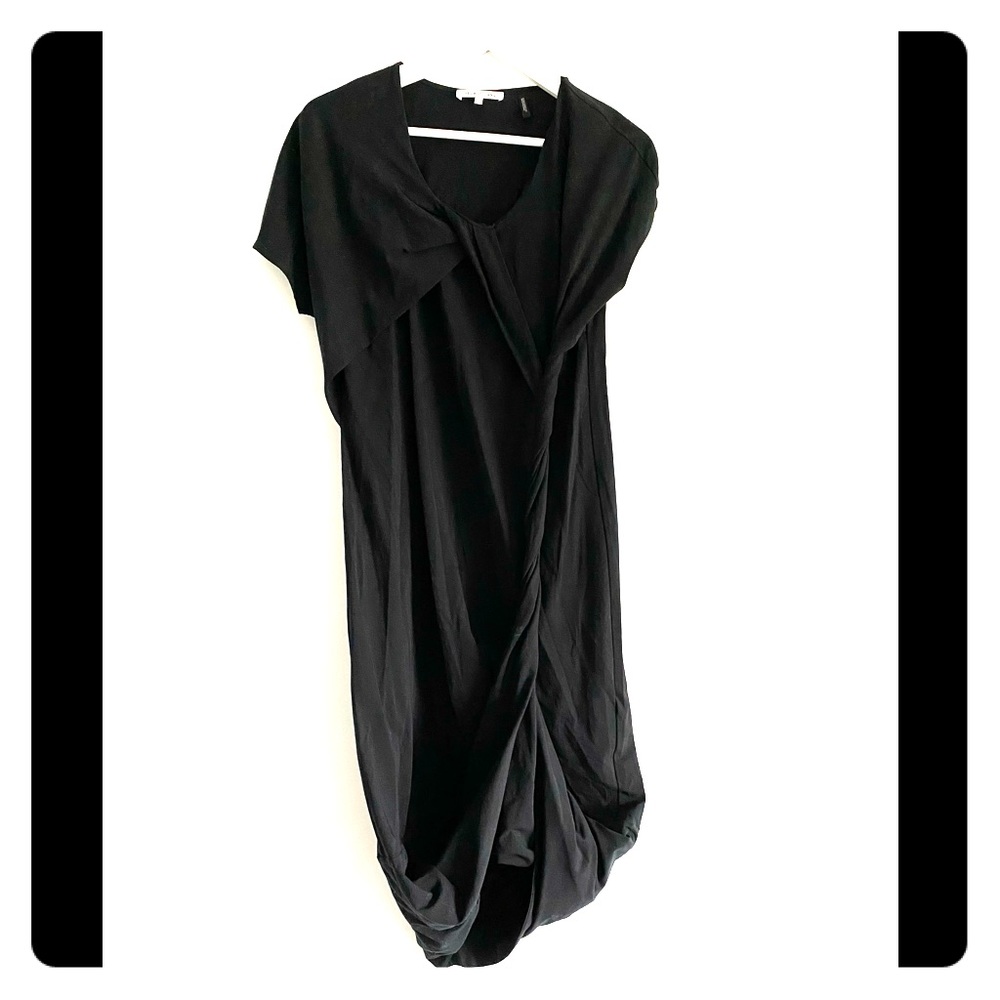 Helmut Lang Black Cotton Dress